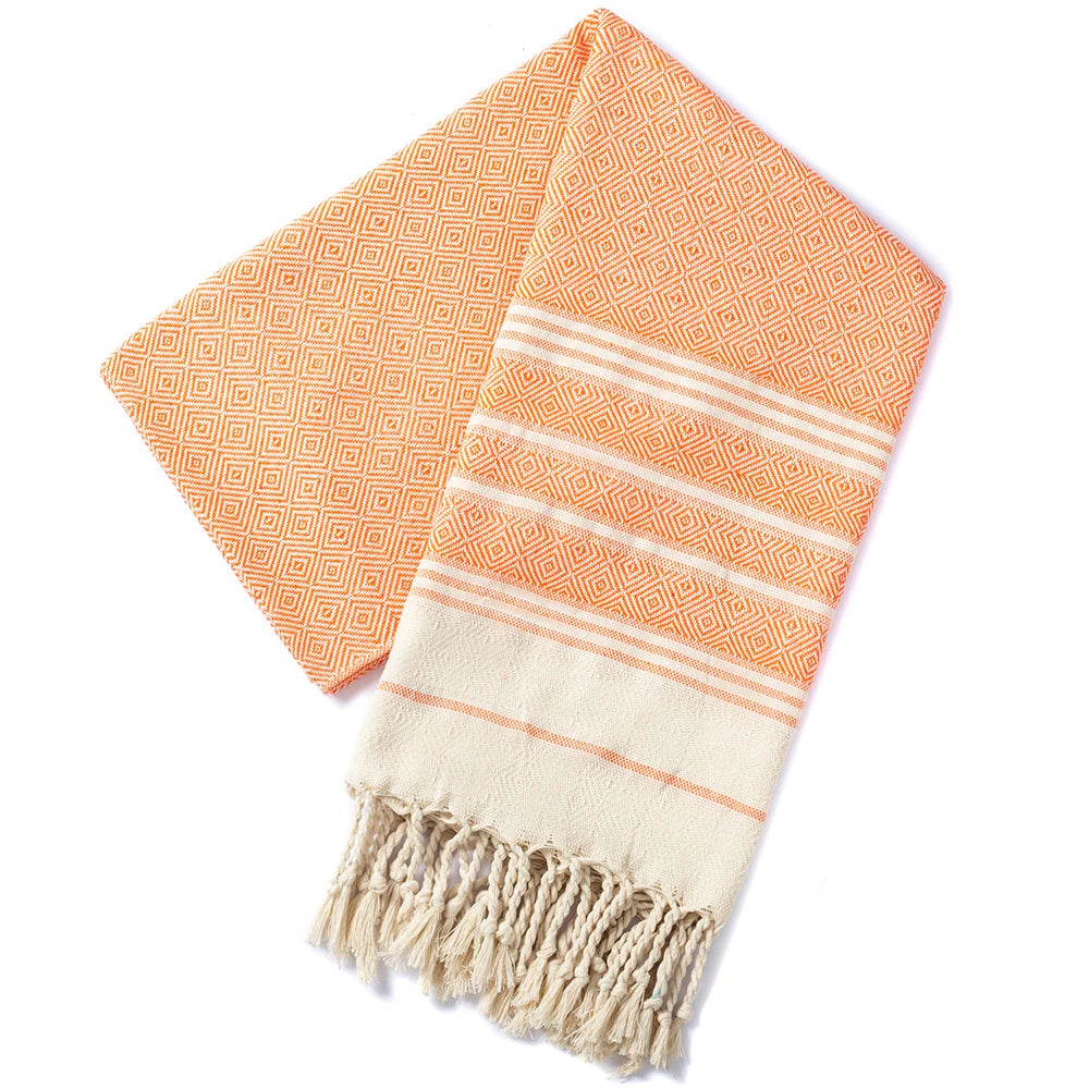 Serviette de bain turque rayée 10