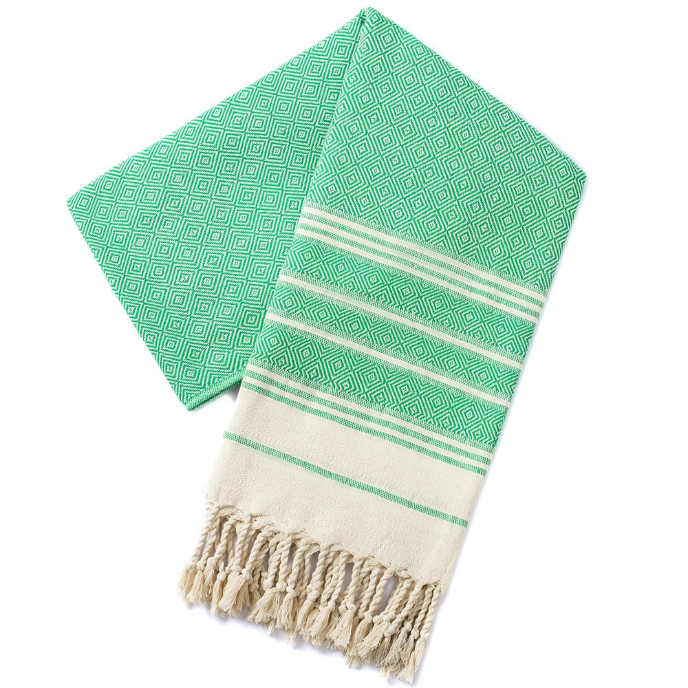 Serviette de bain turque rayée 6