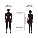 Serviette de gymnastique - Vignette | Serviettes de bain 