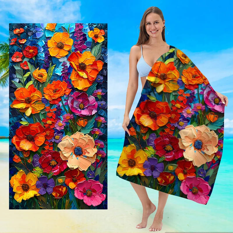Serviette de plage Anémone