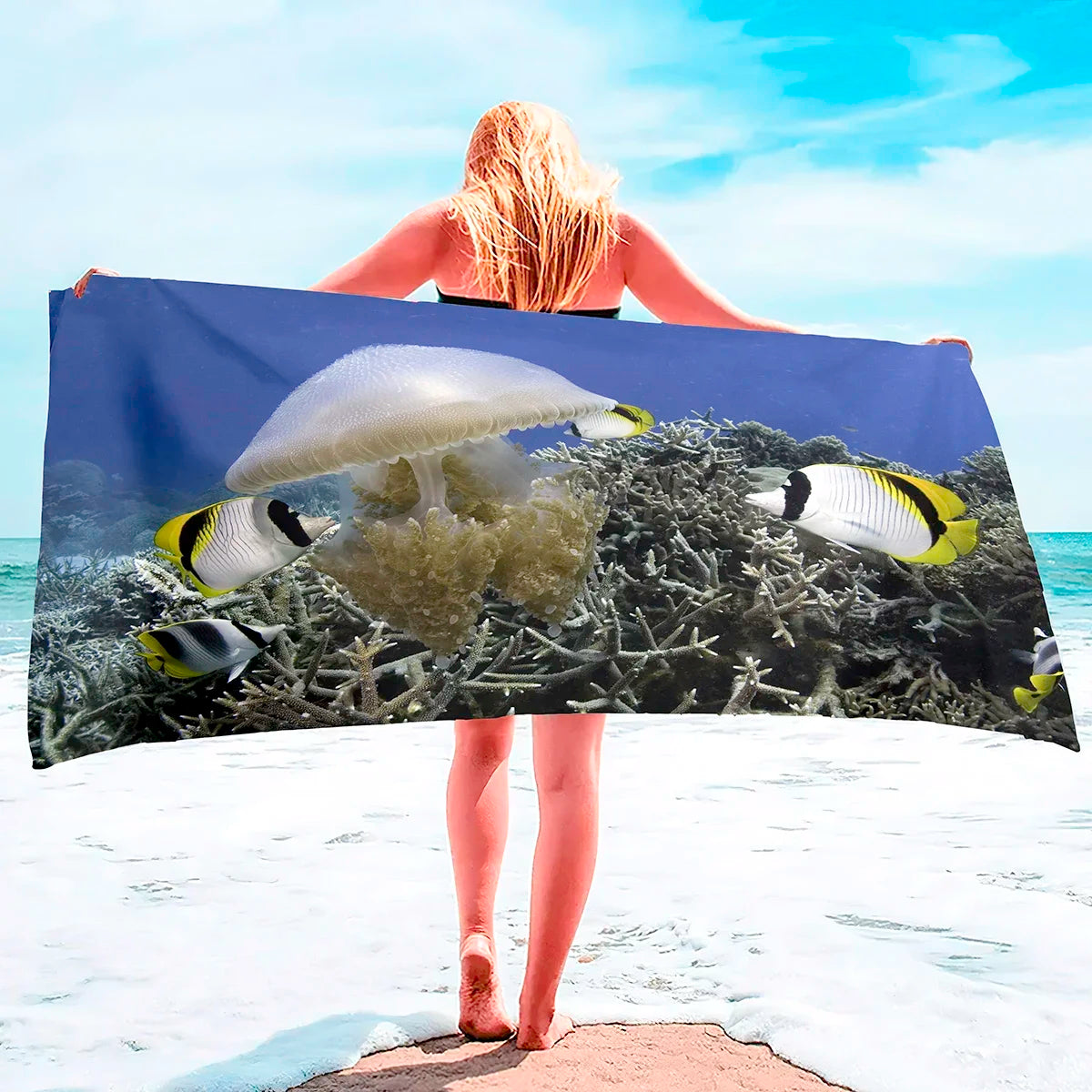  Serviette de plage aquarium 7