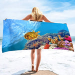 Serviette de plage aquarium - Vignette | Serviettes de bain 