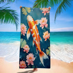 Serviette de plage carpes - Vignette | Serviettes de bain 