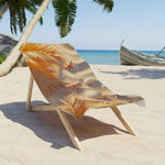 Serviette de plage dorée - Vignette | Serviettes de bain 