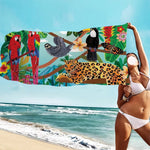 Serviette de plage jungle - Vignette | Serviettes de bain 