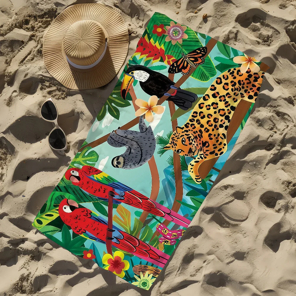 Serviette de plage jungle 4