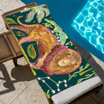Serviette de plage jungle - Vignette | Serviettes de bain 