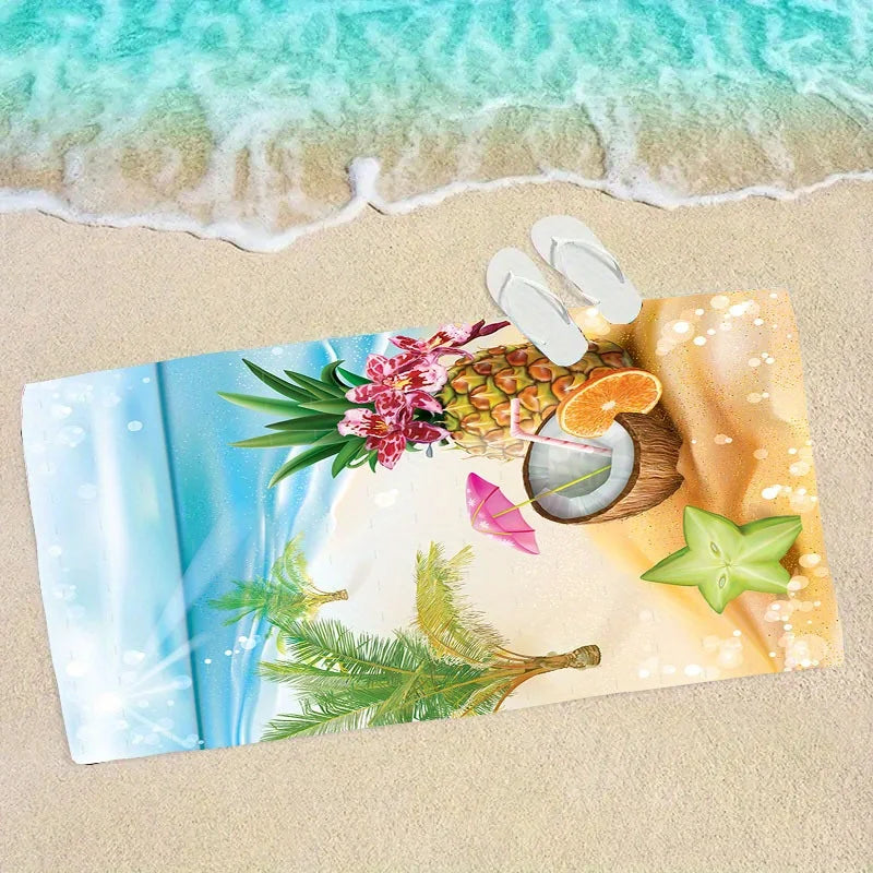 Serviette de plage pinacolada 2
