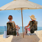 Serviette de plage tigre chasseur - Vignette | Serviettes de bain 