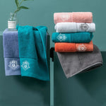 Serviette en coton brodée spécial hôtel - Vignette | Serviettes de bain 