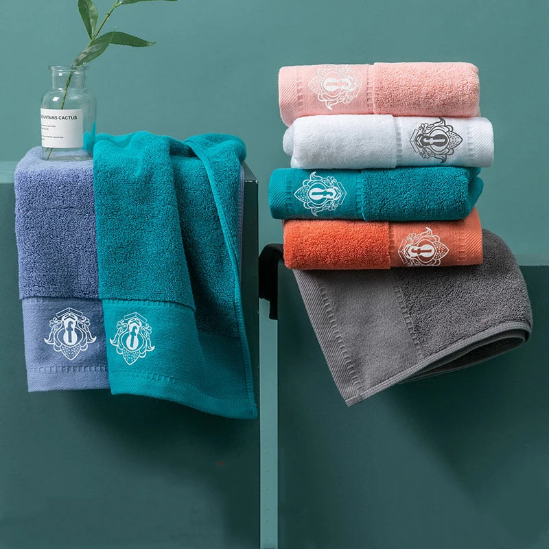 Serviette en coton brodée spécial hôtel 3