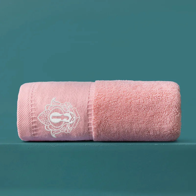Serviette en coton brodée spécial hôtel 8