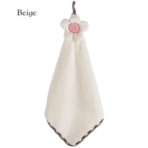 Serviette à main marguerite 11