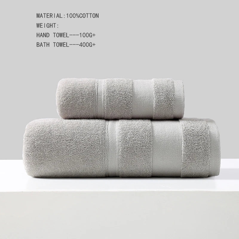 Serviettes de bain 100% coton 11