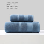 Serviettes de bain 100% coton - Vignette | Serviettes de bain 