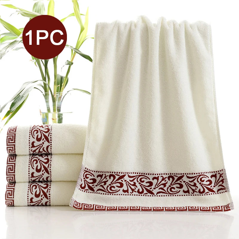 Serviettes de bain brodées pour l'hôtel 7