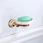 Accessoires et porte serviette en laiton massif - Vignette | Serviettes de bain 