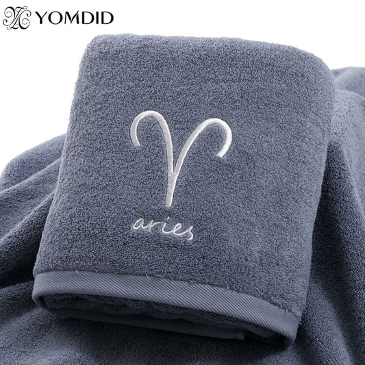 serviette de bain zodiaque