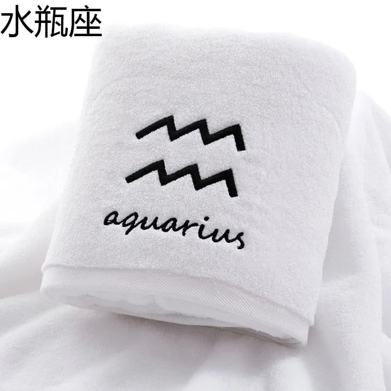 serviette de bain zodiaque 14