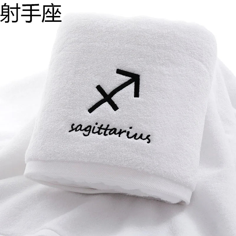 serviette de bain zodiaque 18