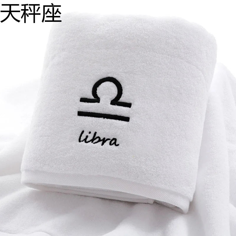 serviette de bain zodiaque 23