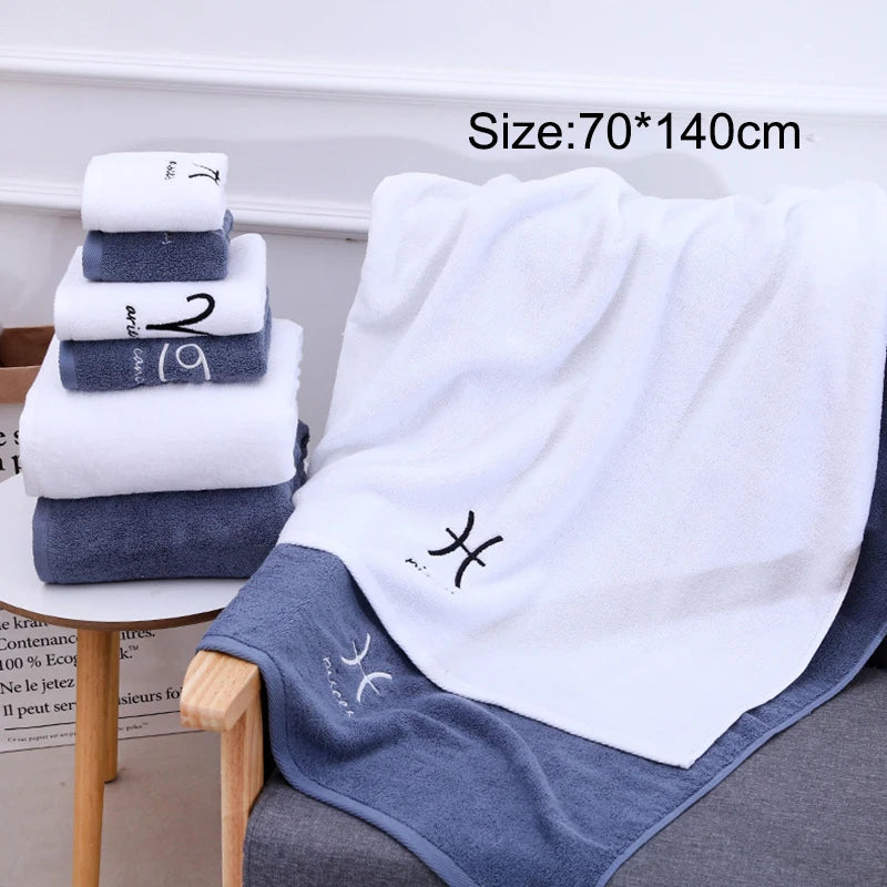 serviette de bain zodiaque 3