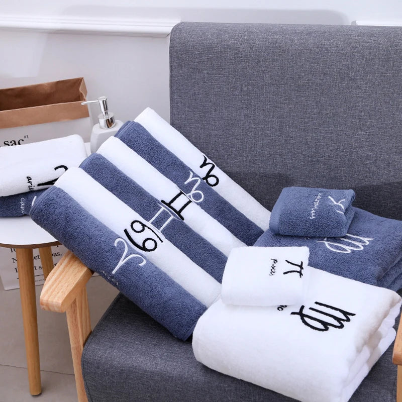 serviette de bain zodiaque 5
