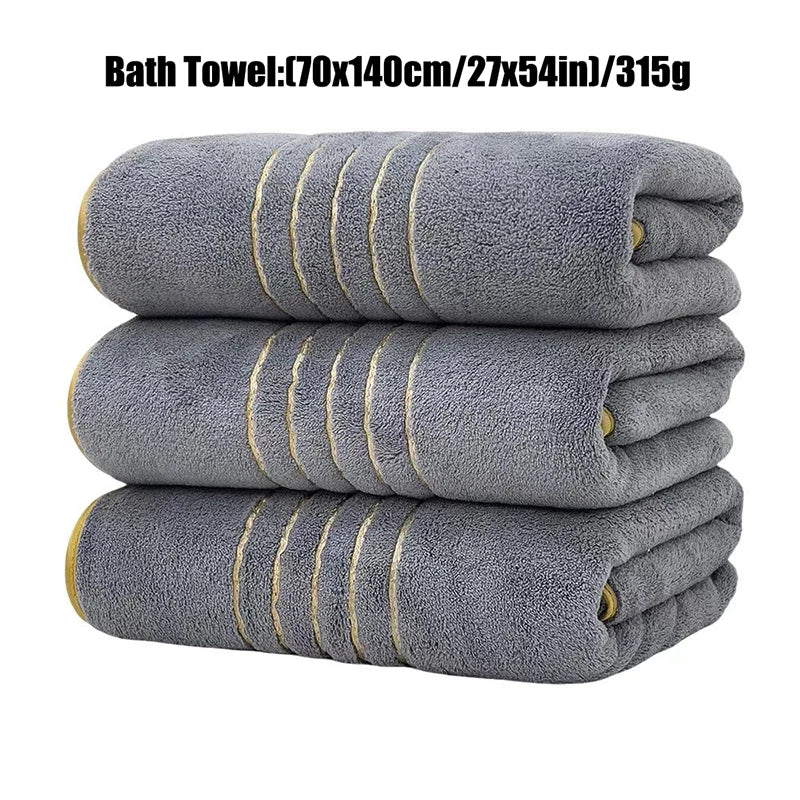 serviettes de bain microfibre 19